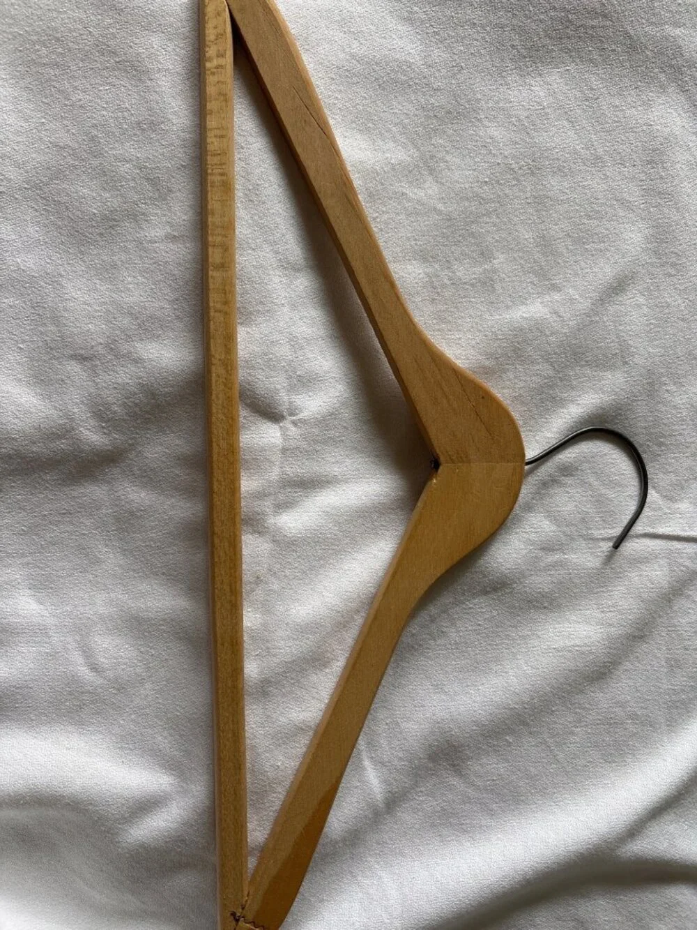 Vintage Sheraton Hotels & Motor Inns Wooden Hanger With Metal Hook